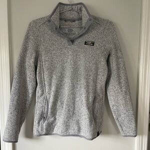 LL Bean women’s quarter snap pullover